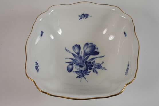 Meissen umfangreiches Speiseservice "Blaue Blume" - photo 5