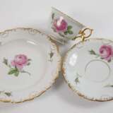 Meissen Kaffeegedeck "Rote Rose" - photo 2