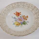 Meissen Durchbruchschale "Blumenbukett" - Foto 2