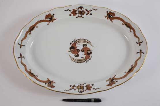 Meissen sechs Teller und Platte "Reicher Drache" - Foto 2 Meissen sechs Teller und Platte "Reicher Drache" - Foto 2