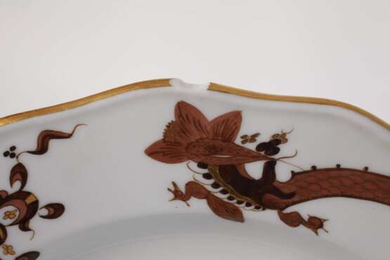 Meissen sechs Teller und Platte "Reicher Drache" - Foto 6 Meissen sechs Teller und Platte "Reicher Drache" - Foto 6