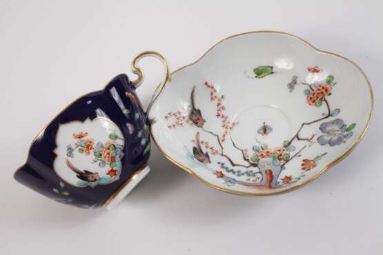 Meissen Vierpasstasse Indischmalerei - Foto 2 Meissen Vierpasstasse Indischmalerei - Foto 2