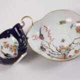 Meissen Vierpasstasse Indischmalerei - Foto 2