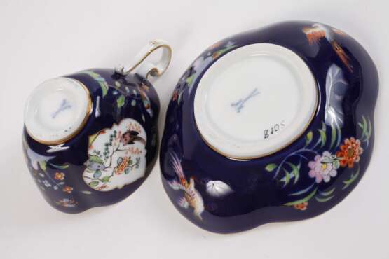 Meissen Vierpasstasse Indischmalerei - Foto 3 Meissen Vierpasstasse Indischmalerei - Foto 3