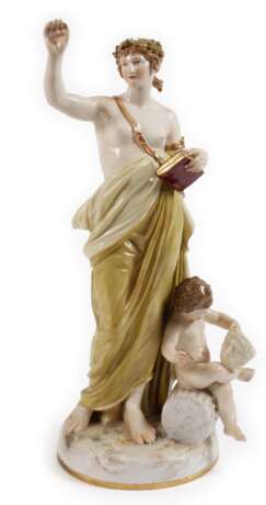 Meissen Allegorie "Die Malerei" - фото 6