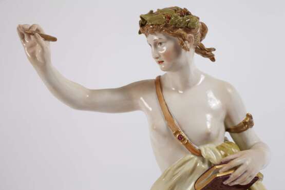 Meissen Allegorie "Die Malerei" - фото 7