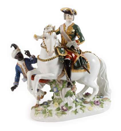 Meissen "Zarin Elisabeth von Russland zu Pferde" - фото 1