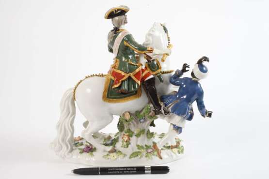 Meissen "Zarin Elisabeth von Russland zu Pferde" - фото 4