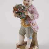Meissen Gärtnerkind und Jahreszeitenfigur - photo 4