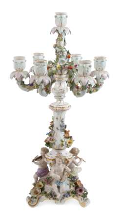 Meissen "Leuchter mit musizierenden Kindern" - photo 1 Meissen "Leuchter mit musizierenden Kindern" - photo 1