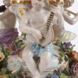Meissen "Leuchter mit musizierenden Kindern" - photo 4
