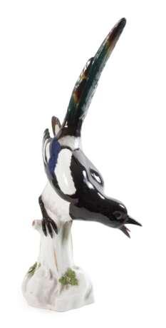 Meissen "Elster auf Stamm" - photo 1 Meissen "Elster auf Stamm" - photo 1