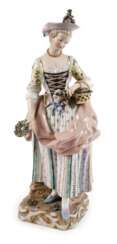 Meissen große &quot;Gärtnerin&quot;