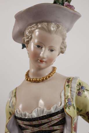 Meissen große "Gärtnerin" - Foto 2
