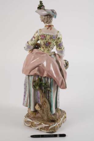 Meissen große "Gärtnerin" - Foto 5