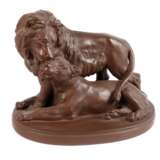 Meissen "Bauchmähnenlöwen" - Foto 1