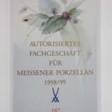 Meissen zwei Wandplatten für Fachgeschäft - Foto 2