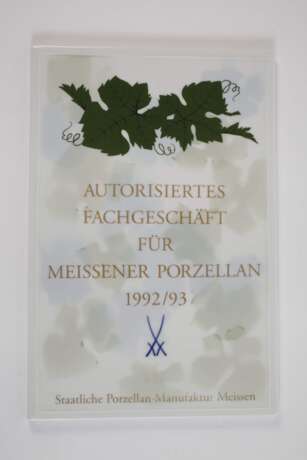 Meissen zwei Wandplatten für Fachgeschäft - Foto 3