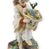 Nymphenburg/Frankenthal "Chinese mit Früchtekorb" - Foto 1