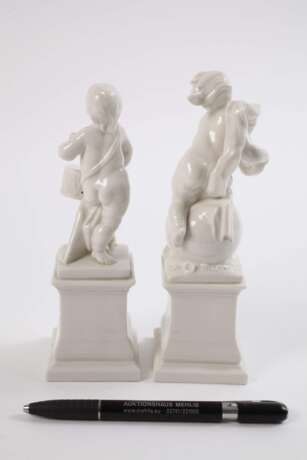 Nymphenburg Paar Putten mit "Bayerischem Wappen" - Foto 4 Nymphenburg Paar Putten mit "Bayerischem Wappen" - Foto 4