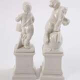 Nymphenburg Paar Putten mit "Bayerischem Wappen" - Foto 4