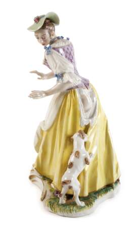 Nymphenburg „Dame mit zerrissenem Rock und Hund“ - фото 1 Nymphenburg „Dame mit zerrissenem Rock und Hund“ - фото 1