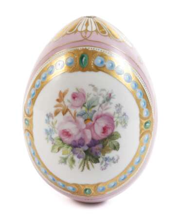 Großes Osterei Blumenmalerei - фото 1 Großes Osterei Blumenmalerei - фото 1