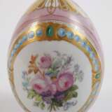 Großes Osterei Blumenmalerei - фото 2