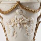 Schwarza-Saalbahn Prunkvase Puttenrelief - Foto 2