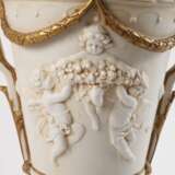 Schwarza-Saalbahn Prunkvase Puttenrelief - Foto 5