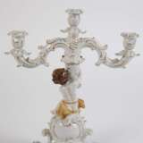 Paar figürliche Leuchter und Puttengruppe - фото 8