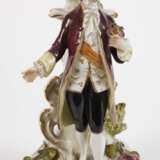 Volkstedt Leuchterpaar und Potschappel Gärtnerin - фото 6