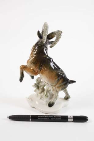 Karl Ens Volkstedt "Steinbock mit Echse" - фото 3