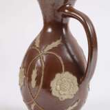 Seltene Bunzlauer Kanne mit Deckel - photo 4