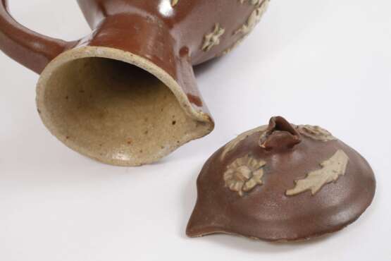 Seltene Bunzlauer Kanne mit Deckel - photo 5 Seltene Bunzlauer Kanne mit Deckel - photo 5