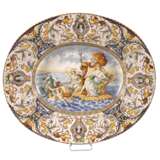 Übergroße italienische Majolikaplatte - photo 1