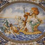 Übergroße italienische Majolikaplatte - photo 2