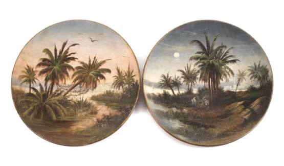 Paar orientalische Wandteller - Foto 1 Paar orientalische Wandteller - Foto 1