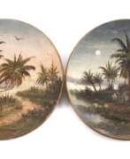 Übersicht. Paar orientalische Wandteller