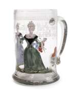 Übersicht. Seltener Freundschaftsbecher Sachsen 1769