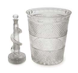 Champagnerkühler und Karaffe Bleikristall