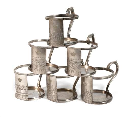 Sechs Teeglashalter - фото 1