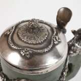 Seltener Humpen aus Silber und Nephrit - photo 5