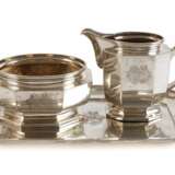 Silber Zucker/Sahne-Set aus Adelsbesitz - photo 1