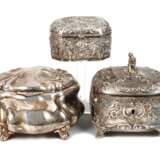 Silber drei Zuckerdosen - Foto 1