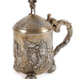 Silber großer Kugelfußhumpen im Barockstil - photo 1