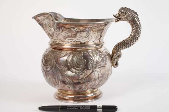 Schwere Silberkanne Italien - Foto 5