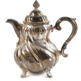 Silber Teekanne im Barockstil - photo 1