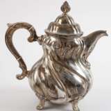 Silber Teekanne im Barockstil - photo 3