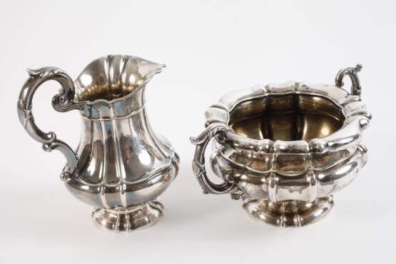 Silber Kaffeekernstück im Barockstil - фото 4